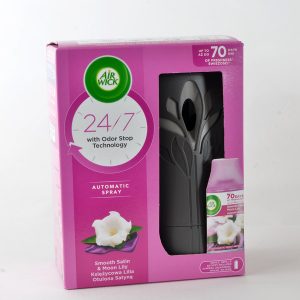 Air Wick dišava za dom, s cvetličnim vonjem lilije. Dekoracija in 24 urna svežina, razpršena do zadnjega kotička. Cenovno ugodno na shiny-outlet.si
