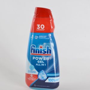 Finish Power gel All in 1, izjemna moč pranja in čudovit lesk po pranju. Dober učinek, še boljša cena na shiny-outlet.si
