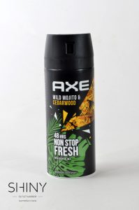 Axe deodorant v spreju Wild Mojito & CedarWood. 48 urna svežina z vonjem cedre in mojita, za moške. Ugoden nakup na shiny-outlet.si