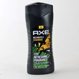 Axe tekoče milo Wild Mojito & Cedarwood. 12 urna svežina po tuširanju, večja količina in dostopnejše cene na shiny-outlet.si