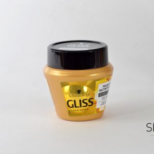 Schwarzkopf Gliss maska za lase Repair, z dodanim marula oljem nahrani lase in jih naredi prožnejše. Cenovno dostopnejši nakup na shiny-outlet.si