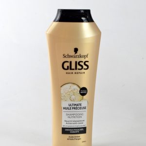 Schwarzkopf Gliss šampon, ščiti in krepi lasne konjice z aminokislinami in arganovim oljem. Obogaten z olji, okrepljen z dobro ceno na shiny-outlet.si
