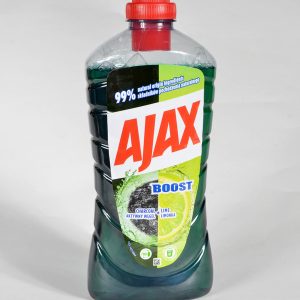 Ajax naravno čistilo Boost, z aktivnim ogljem in limono, s kar 99 % naravnih sestavin. Primerno za različne površine, sedaj dostopneje na shiny-outlet.si