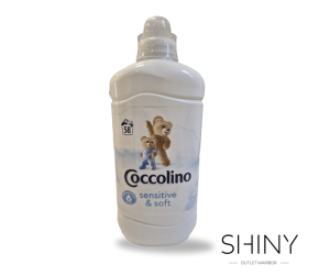 Coccolino mehčalec Soft, priljubljena in primerna izbira tudi za najmlajše ali tiste z občutljivejšo kožo. Antialergen, dermatološko testiran in potrjen. Ugodnejši na shiny-outlet.si