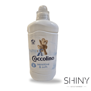 Coccolino mehčalec Soft, priljubljena izbira tudi za najmlajše ali tiste z občutljivejšo kožo. Antialergen, ugodnejši nakup na shiny-outlet.si