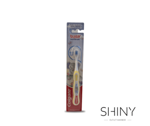 Colgate zobna ščetka za dojenčke, starosti od 0 do 2 let. Izredno mehke ščetine, izredno ugodna izbira za najmlajše, na shiny-outlet.si