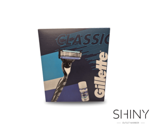 Gillette darilni set Classic: Mach3 britvica in pena za britje. Praktična izbira za moške, ugodnejša izbira na shiny-outlet.si