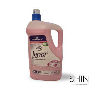 Lenor mehčalec z vonjem romantičnih cvetlic, zasnovan na rastlinskih izvelčkih. Perilo zmehča in odišavi. Potrjeno ekološki in ugodnejši na shiny-outlet.si
