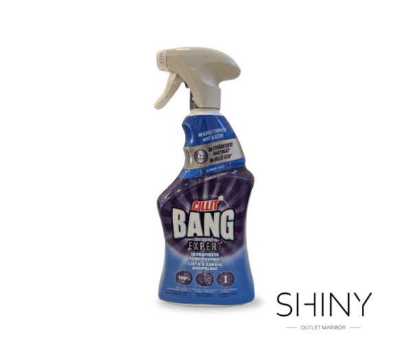 Cillit Bang čistilo za kopalnico. Expert v boju proti vodnemu kamnu. Ugoden, če nakupujete na shiny-outlet.si