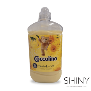 Coccolino mehčalec Happy Yellow z vonjem cedrovine, jasmina in pomaranče - večja količina, najugodneje na shiny-outlet.si