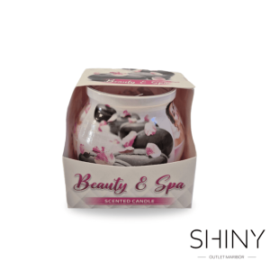 Dišeča sveča Beauty & Spa, s prijetnim vonjem in termalnim učinkom. Prijetna sprostitev ob najlepšem vonju. Prepustite se svežini s shiny-outlet.si