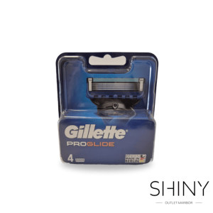 Gillette žiletke Pro glide z naprednimi rezili za gladko britje kože ali natančno oblikovanje brade in pričeske. Odlična izbira na shiny-outlet.si