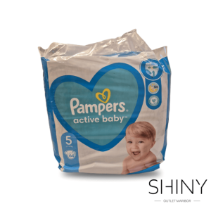 Pampers plenice Active Baby za dojenčke od 11 - 16 kg. Nežne do dojenčkove kože in močno vpojne, z 12 urno obstojnostjo. Najugodneje na shiny-outlet.si
