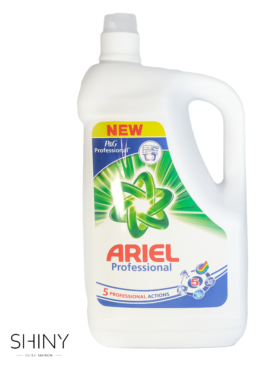 Ariel detergenti za briljantno belino in svežino. Najboljše akcije vas čakajo na shiny-outlet.si.