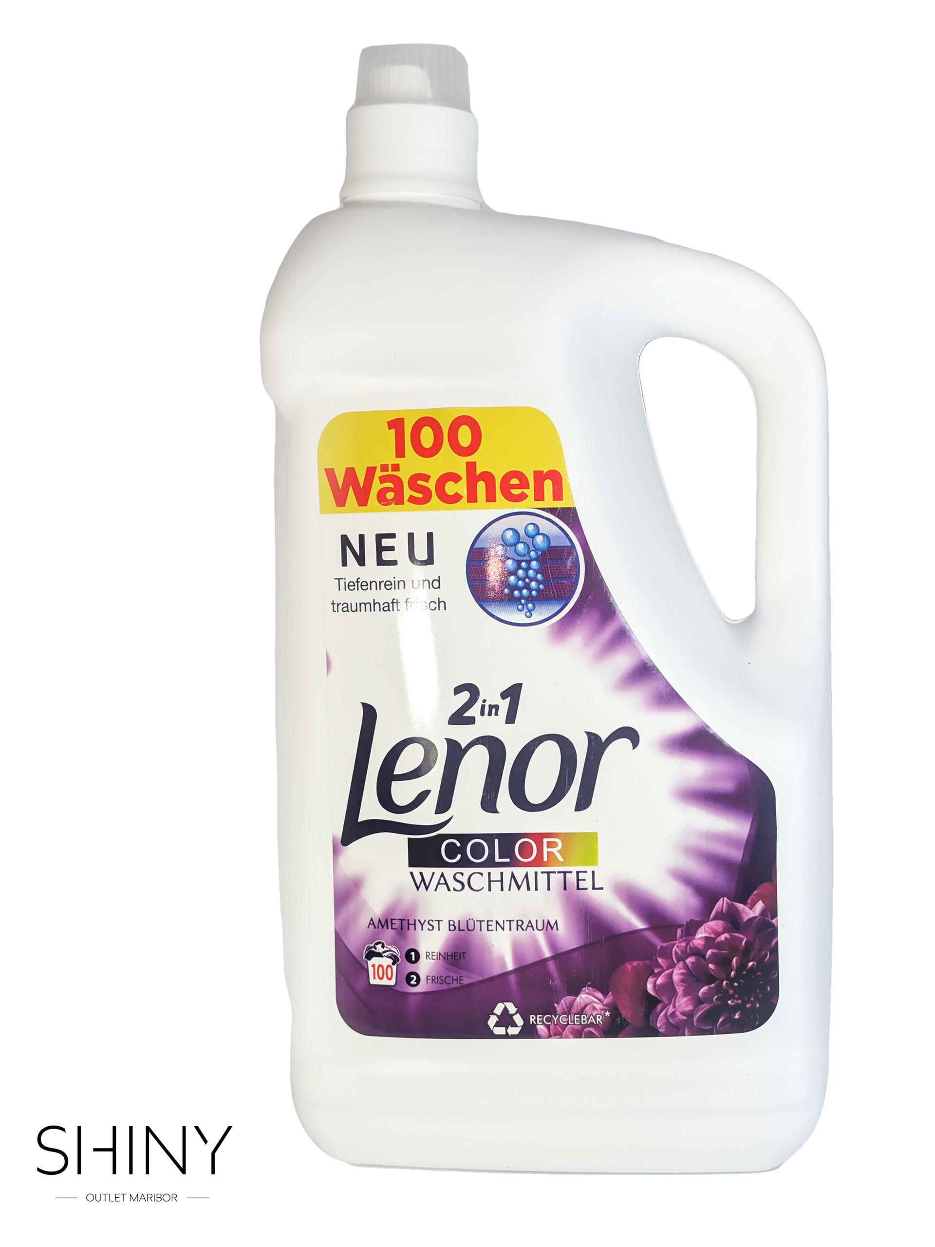 Lenor detergenti za briljantno belino in svežino. Najboljše akcije vas čakajo na shiny-outlet.si.