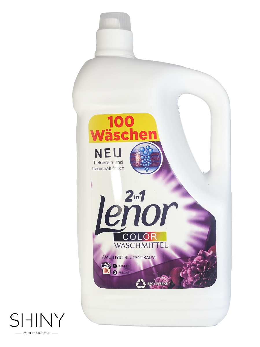 Lenor detergenti za briljantno belino in svežino. Najboljše akcije vas čakajo na shiny-outlet.si.