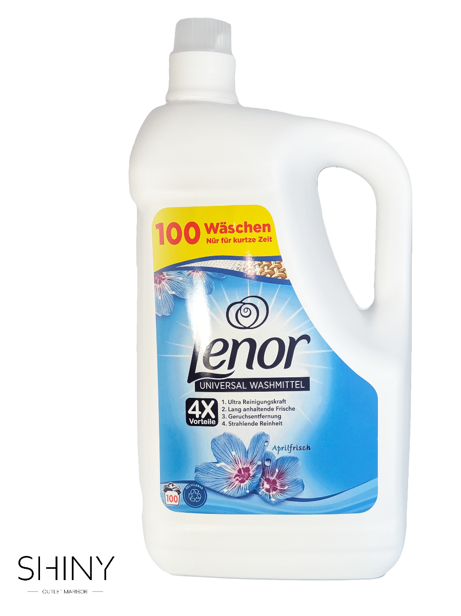 Lenor detergenti za briljantno belino in svežino. Najboljše akcije vas čakajo na shiny-outlet.si.