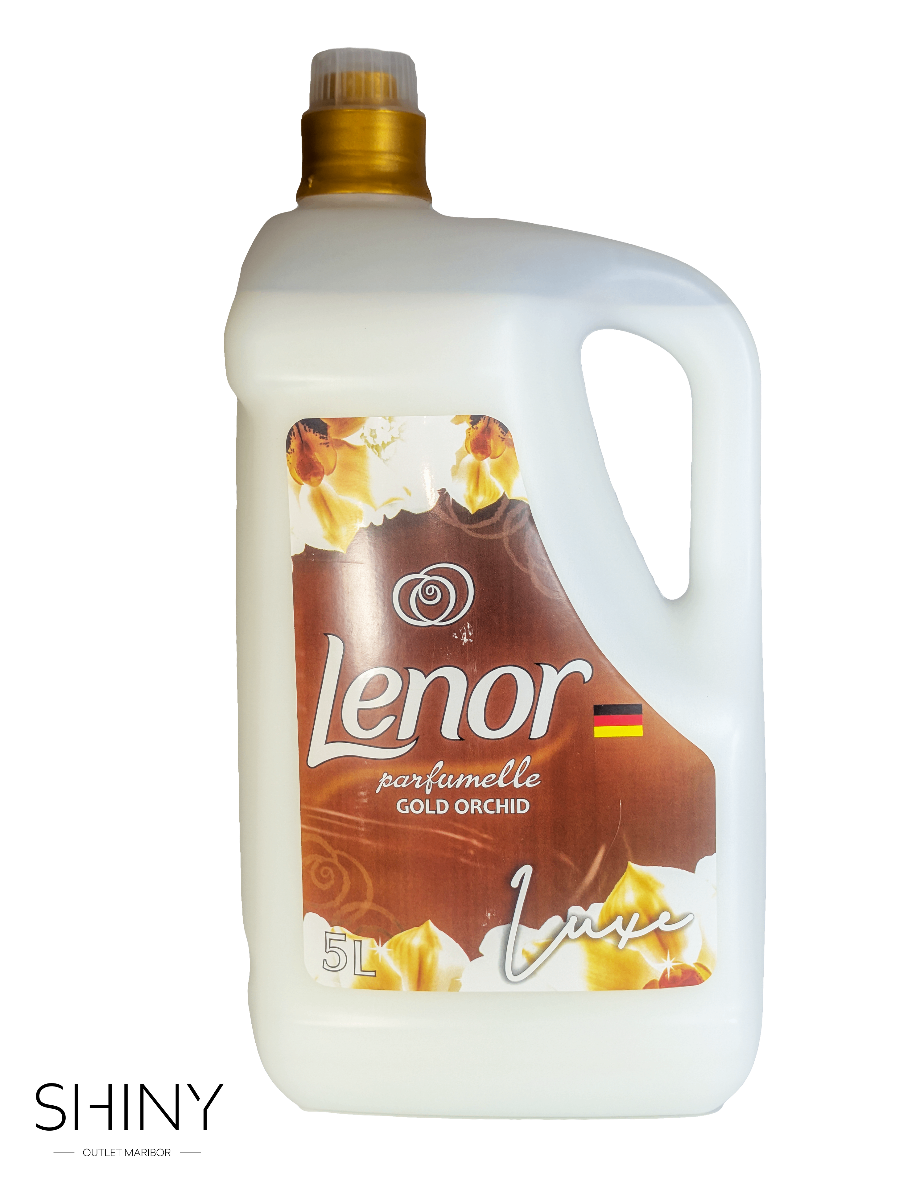 Lenor mehčalci vašemu perilu podarijo svilnato mehkobo in dolgotrajno svežino. Izberite svojo najljubšo dišavo na shiny-outlet.si.