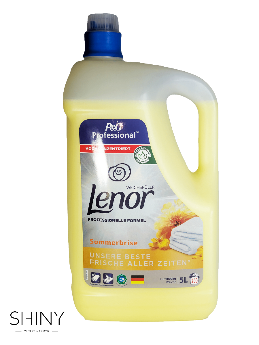 Lenor mehčalci vašemu perilu podarijo svilnato mehkobo in dolgotrajno svežino. Izberite svojo najljubšo dišavo na shiny-outlet.si.