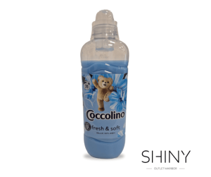 Coccolino mehčalec Blue Splash - priljubljena in kakovostna izbira, z novo tehnologijo obstojne svežine. Najugodneje na shiny-outlet.si, nakupujte tudi vi.