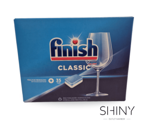 Finish Classic tablete za učinkovito in enostavno strojno pomivanje posode. Najugodneje doslej, na shiny-outlet.si. Kjer se kakovost ugodneje dobi.