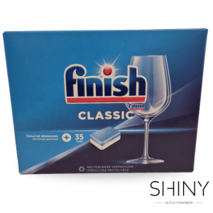 Finish Classic tablete za učinkovito in enostavno strojno pomivanje posode. Najugodneje doslej, na shiny-outlet.si. Kjer se kakovost ugodneje dobi.