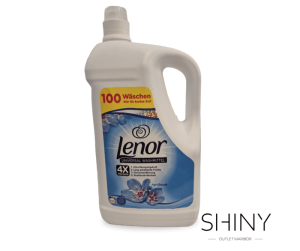 Lenor mehčalec in detergent Aprilfrisch - univerzalna svežina cvetličnega vonja. Mega pakiranje in večja količina, najceneje na shiny-outlet.si