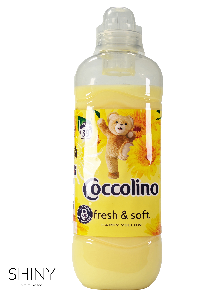 Mehčalci Coccolino poskrbijo za mehka, dišeča oblačila in dolgotrajno svežino perila. Več na shiny-outlet.si