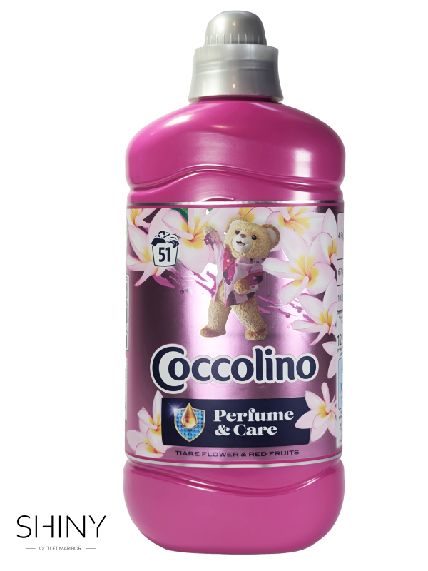 Mehčalci Coccolino poskrbijo za mehka, dišeča oblačila in dolgotrajno svežino perila. Več na shiny-outlet.si