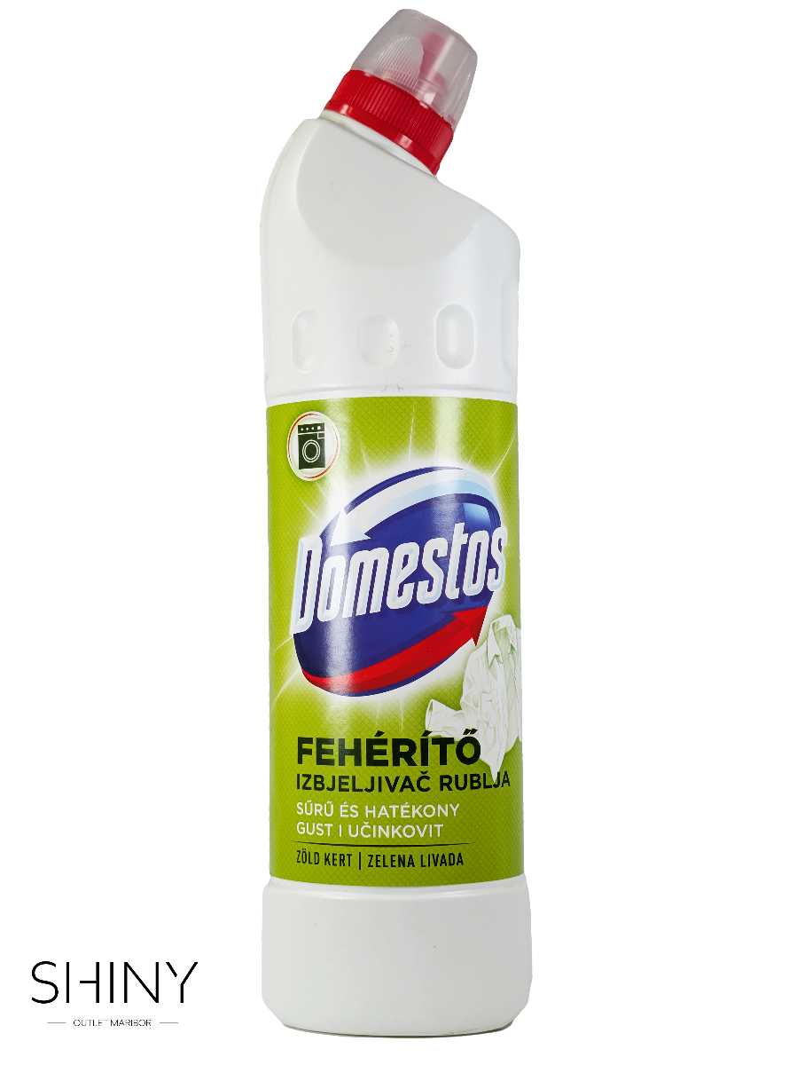 Domestos belilo za tekstil učinkovito čisti, razkužuje ohranja vaša oblačila brezhibno bela. Več na shiny-outlet.si