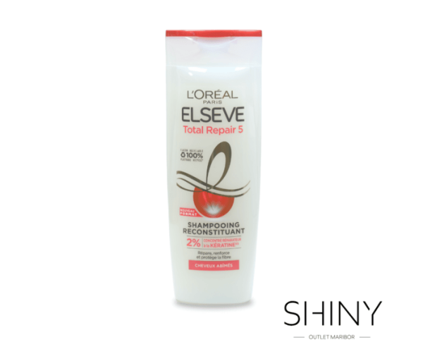 Loreal Elseve šampon in balzam s keratinom, za popolno obnovo in krepitev las. Obnovljena formula, ugodneje na shiny-outlet.si