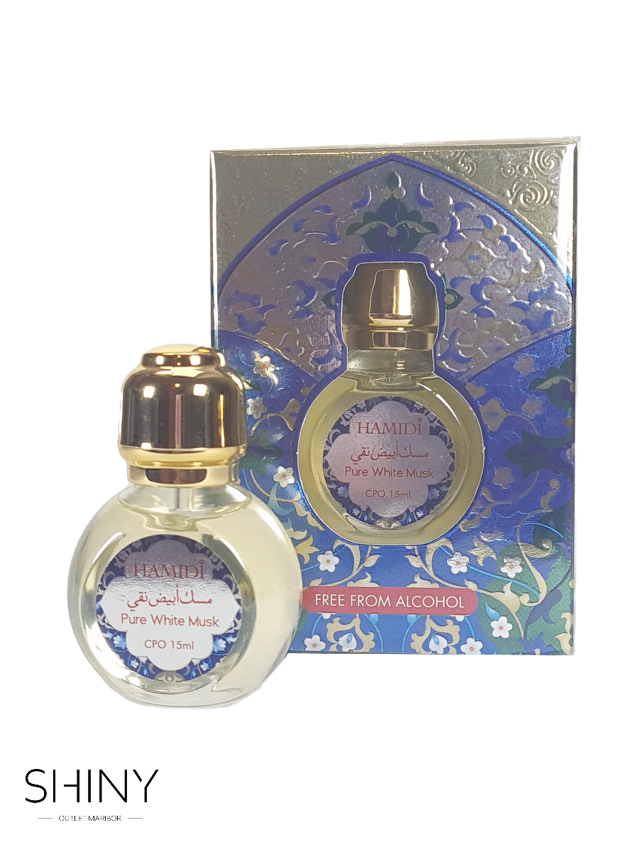 Prefinjeni Hamidi parfumi brez alkohola prinašajo dolgo obstojnost in očarljive dišavne note. Odkrijte kolekcijo že zdaj na shiny-outlet.si.