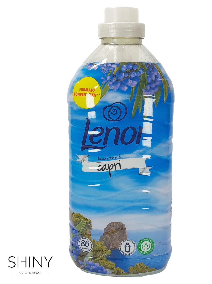 Lenor mehčalci vašemu perilu podarijo svilnato mehkobo in dolgotrajno svežino. Izberite svojo najljubšo dišavo na shiny-outlet.si.