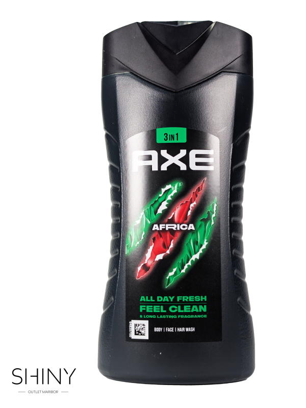 Najugodnejša ponudla Axe izdelkov samo na shiny-outlet.si. Geli za tuširanje, deodoranti v spreju in deodoranti v stiku, vse za moško nego.