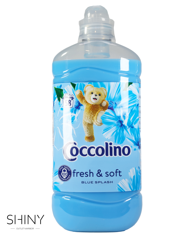 Mehčalci Coccolino poskrbijo za mehka, dišeča oblačila in dolgotrajno svežino perila. Več na shiny-outlet.si