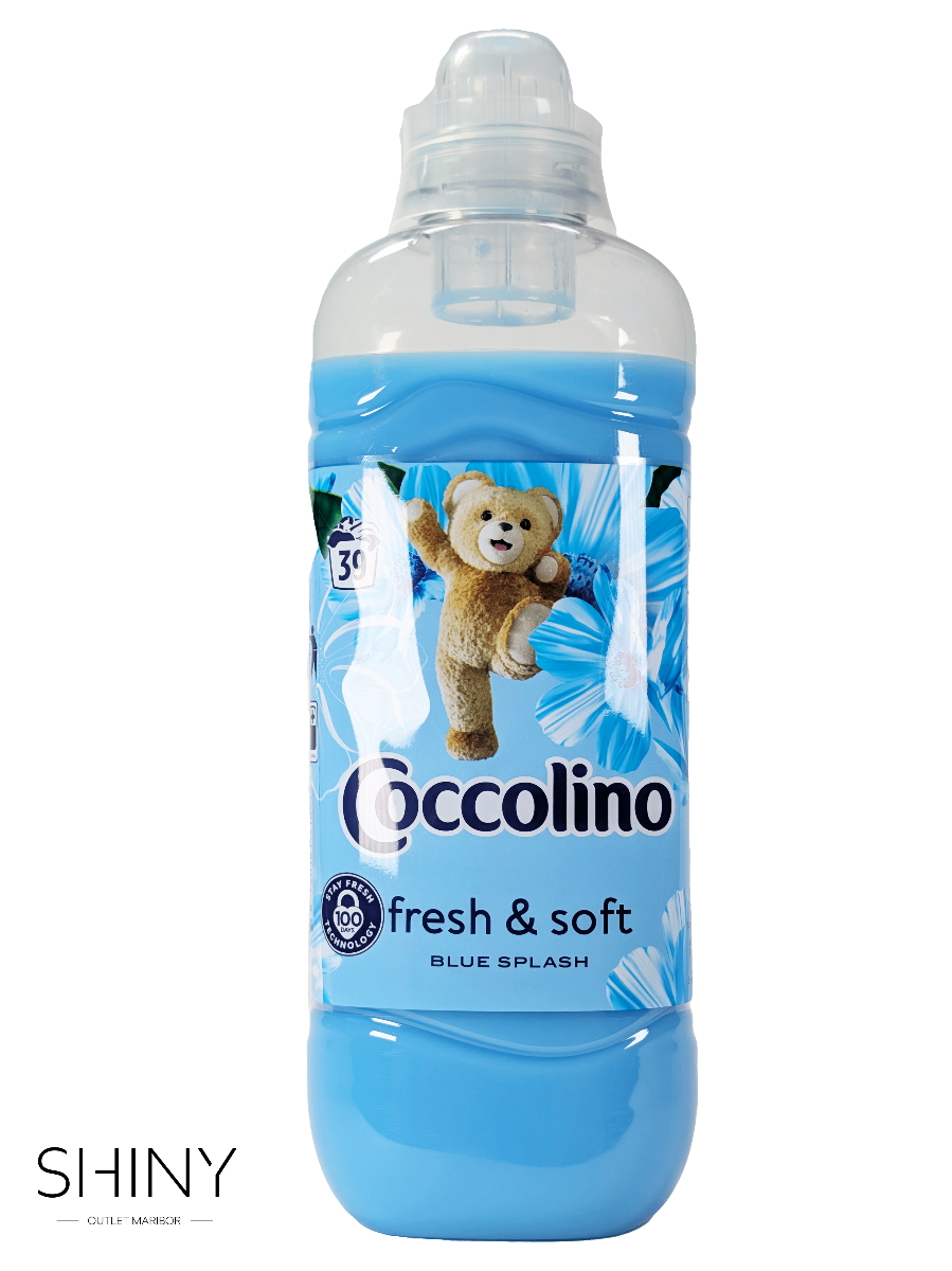 Mehčalci Coccolino poskrbijo za mehka, dišeča oblačila in dolgotrajno svežino perila. Več na shiny-outlet.si