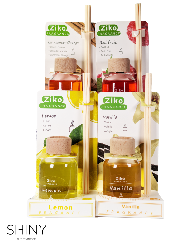 Ziko dišeče palčke / tekoči difuzer 50 ml – sortiran vonj. Eleganten ambient in dolgotrajna svežina v prostoru.