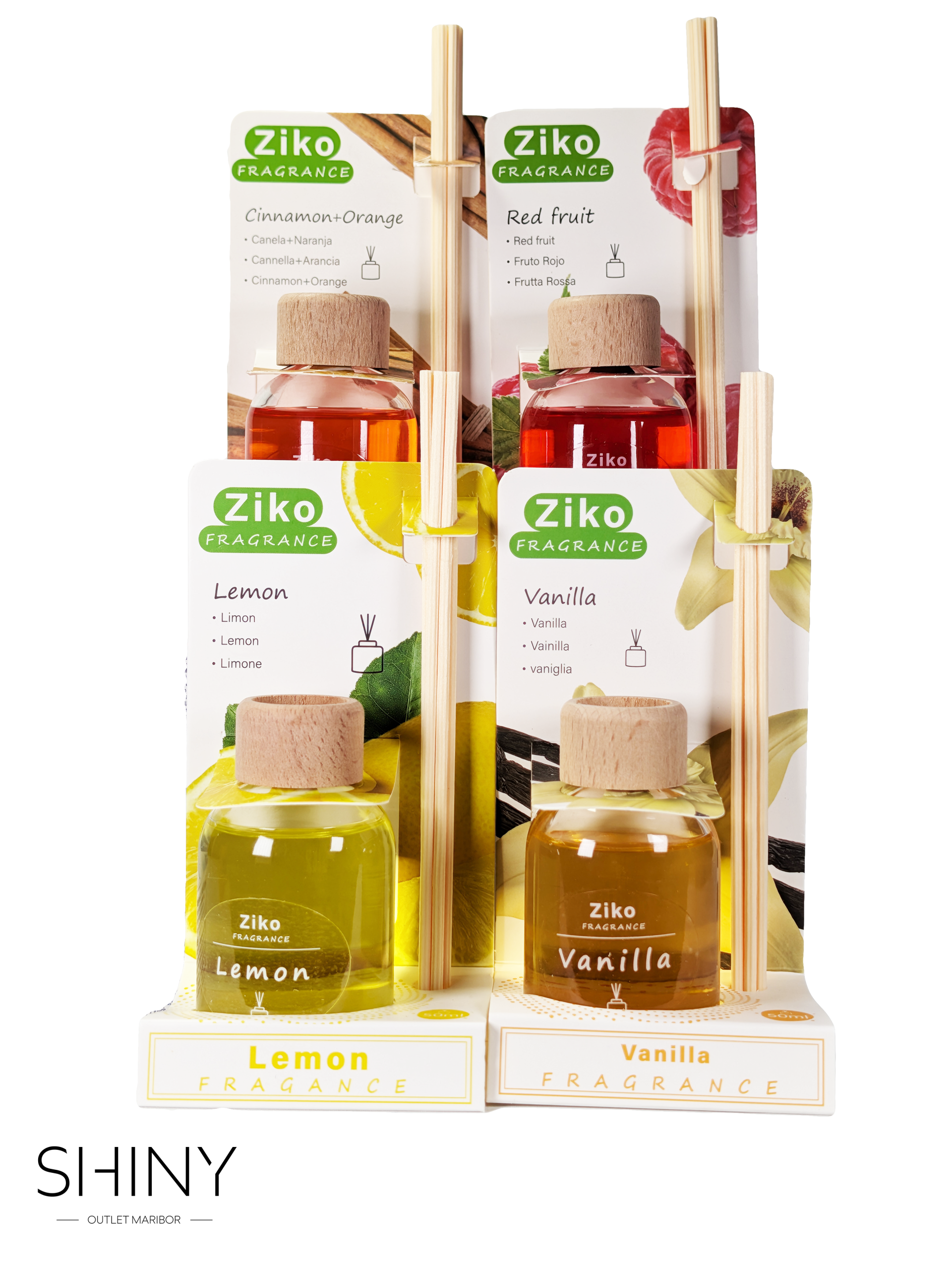 Ziko dišeče palčke / tekoči difuzer 50 ml – sortiran vonj. Eleganten ambient in dolgotrajna svežina v prostoru.