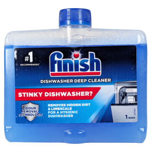 Finish zagotavlja popolno čistočo in sijaj posode po vsakem pranju – več Finish izdelkov na shiny-outlet.si