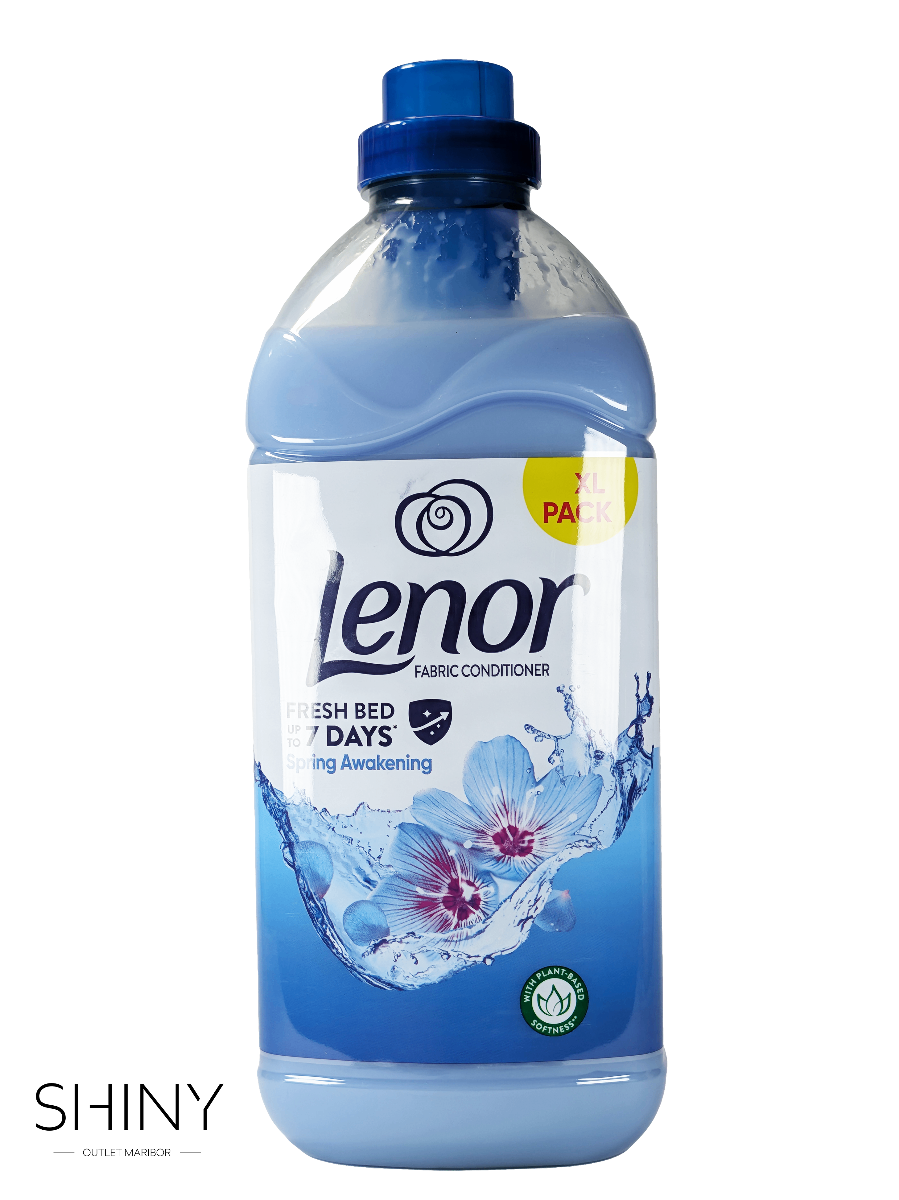 Lenor mehčalci vašemu perilu podarijo svilnato mehkobo in dolgotrajno svežino. Izberite svojo najljubšo dišavo na shiny-outlet.si.