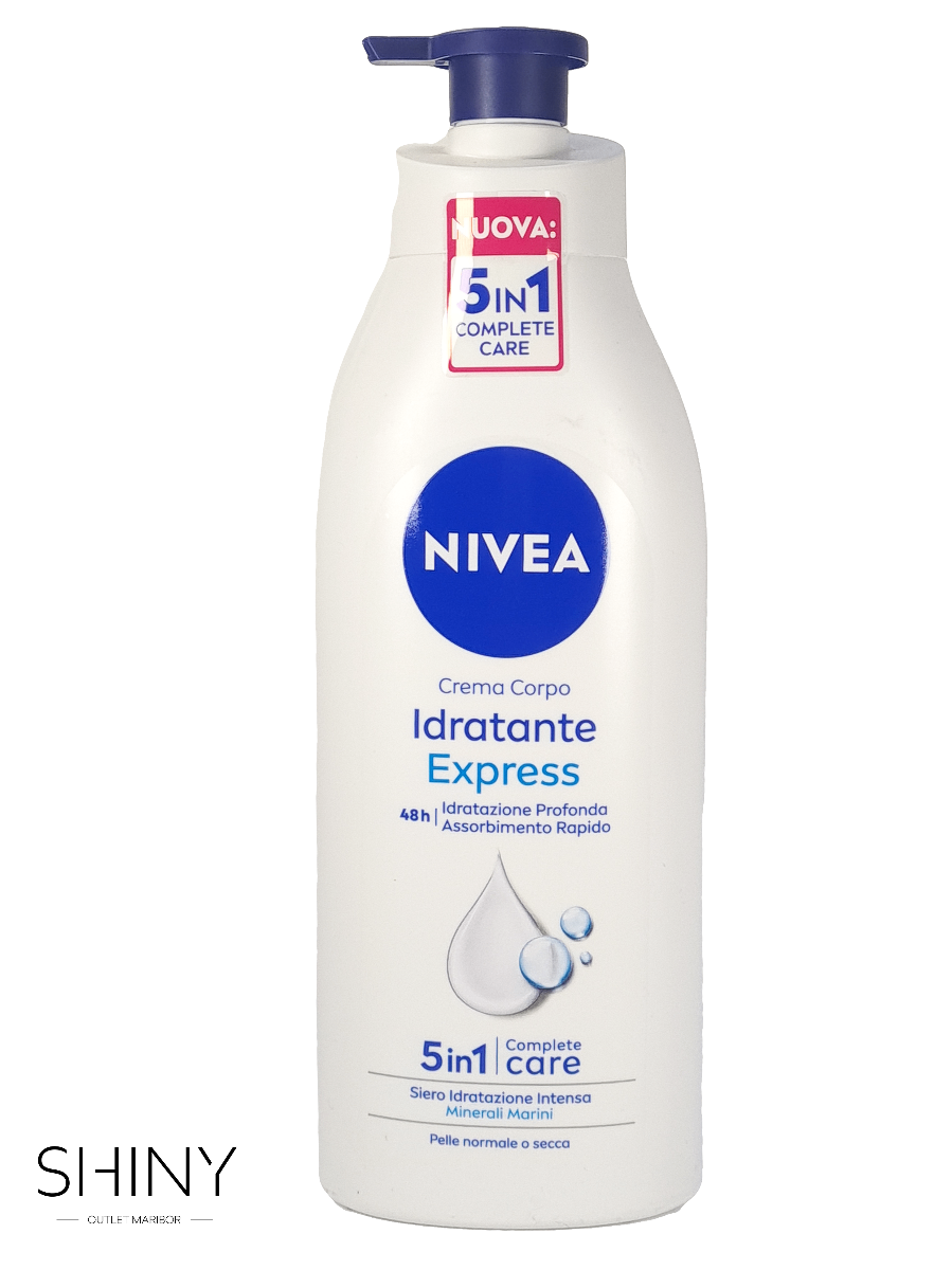 Nivea losjon intenzivno vlaži in ohranja kožo mehko ter gladko – več na shiny-outlet.si
