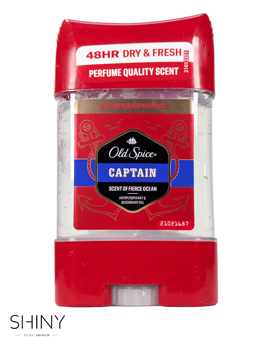 Najugodnejša ponudla Old Spice izdelkov samo na shiny-outlet.si. Geli za tuširanje, deodoranti v spreju in deodoranti v stiku, vse za moško nego.