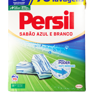 Persil prašek za pranje perila Universal – močna formula za popolno čistočo in svežino že pri 20 °C. Učinkovit pri vseh trdotah vode, idealen za belo in barvno perilo