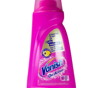 Vanish Oxi Action Gel z močjo aktivnega kisika učinkovito odstranjuje madeže in ohranja živahne barve. Za sveža, čista in sijoča oblačila pri vsakem pranju.