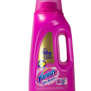 Vanish Oxi Action Gel z močjo aktivnega kisika učinkovito odstranjuje madeže in ohranja živahne barve. Za sveža, čista in sijoča oblačila pri vsakem pranju.