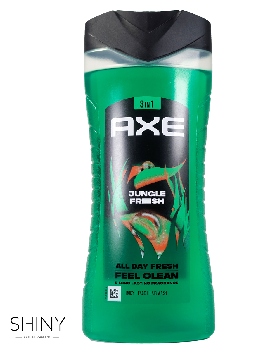Najugodnejša ponudla Axe izdelkov samo na shiny-outlet.si. Geli za tuširanje, deodoranti v spreju in deodoranti v stiku, vse za moško nego.
