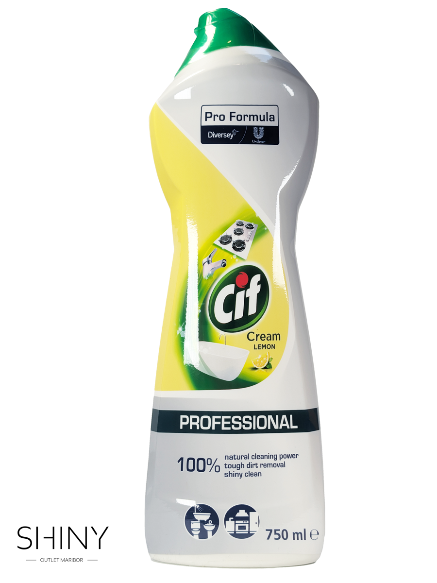 Cif Cream odstrani trdovratno umazanijo in povrne sijaj površinam – več ugodnih nakupov na shiny-outlet.si