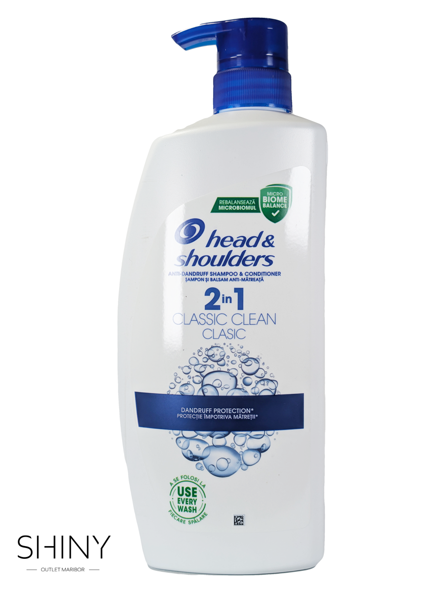 Svežina in zaščita brez prhljaja! Head & Shoulders šamponi poskrbijo za čisto lasišče in zdrave, sijoče lase. Več ugodnih nakupov na shiny-outlet.si
