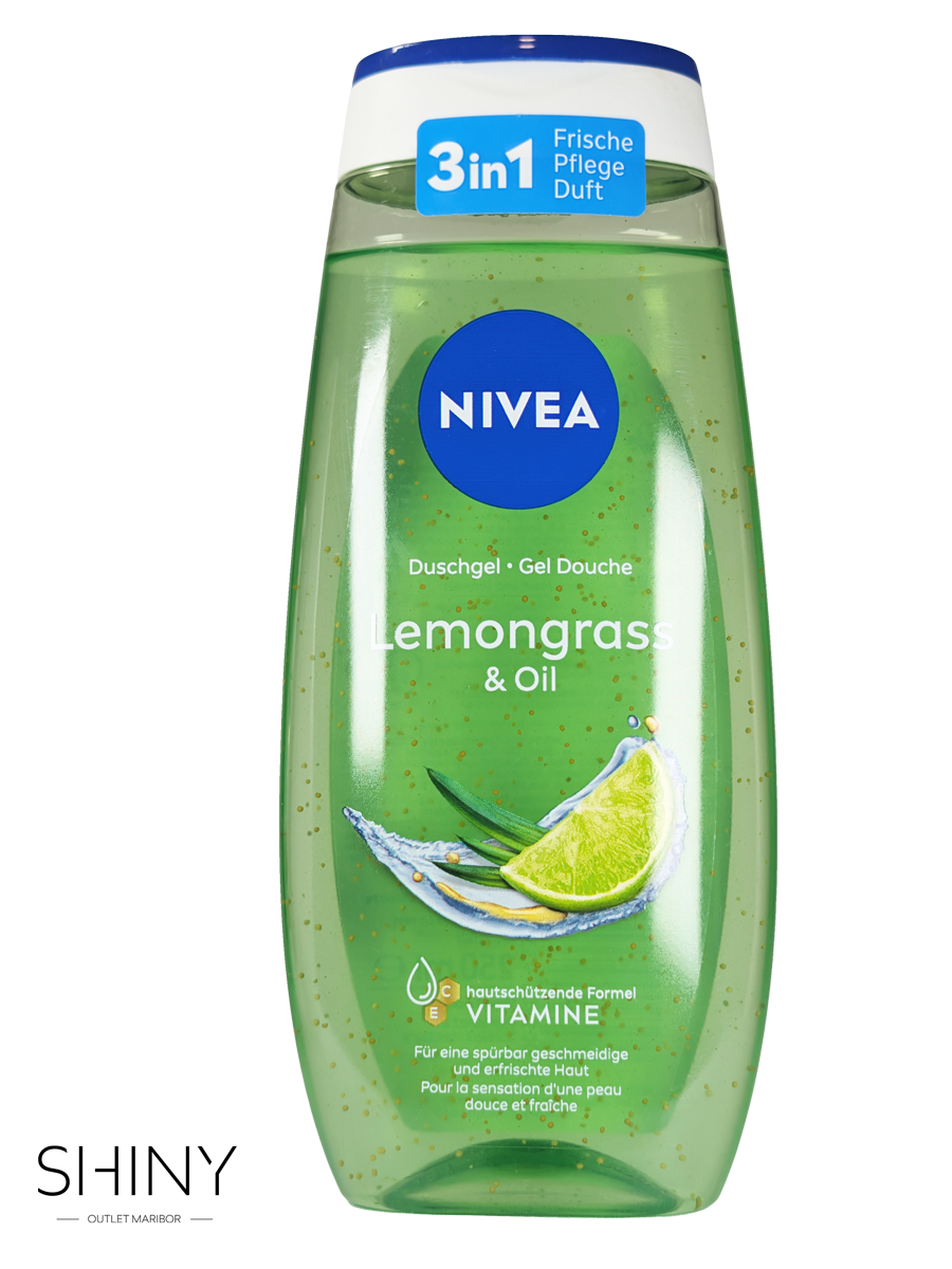 Nežen Nivea gel za tuširanje očisti kožo, jo osveži in navlaži. Bogata kremasta formula z nežnim vonjem nudi sproščujoč občutek nege pri vsakem tuširanju.