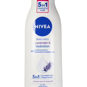 Nivea losjon za telo intenzivno vlaži in neguje kožo, jo naredi svilnato mehko ter zaščiti pred izsušitvijo. Za občutek udobja in svežine skozi ves dan.